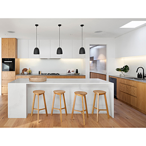 Armoire entière en forme de U, grands armoires de <span class=keywords><strong>cuisine</strong></span> d'angle mural - Product Image 1