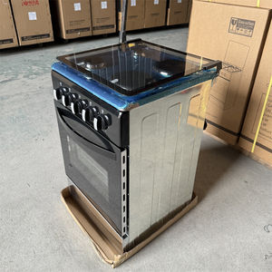 Cuisinière à gaz autoportante avec four Premium 4 brûleurs 2 cuisinières électriques et 2 cuisinières à gaz avec gril Appareils de cuisine pour la cuisson - Product Image 3