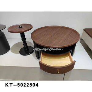 Vente directe d'usine Nouveau design de table basse Ensemble de table basse de salon en MDF - Product Image 6