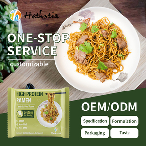 <span class=keywords><strong>Ramen</strong></span> Alto en Proteínas con Sabor a Carne Teriyaki 29g Fideos Veganos a Base de Plantas Sin Freír Comida Instantánea <span class=keywords><strong>Ramen</strong></span> - Product Image 4