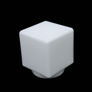 Bóng Đèn Hình Khối Thủy Tinh Màu Trắng Sữa Mắt Mèo Mờ Vít Cho Đèn Bàn Nắp Đèn Trần - Product Image 6