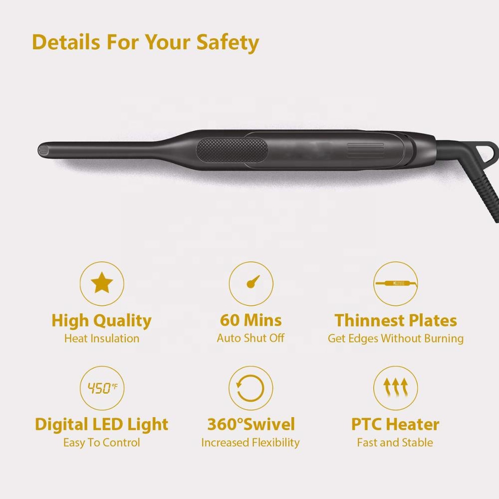 hair straightener titanium