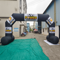 Arche gonflable publicitaire personnalisée 360°, prix usine, arches gonflables de départ/arrivée pour la décoration d'événements sportifs