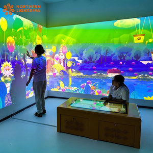 Projecteur interactif de peinture magique AR, écran tactile mural, jeu pour parc d'attractions - Product Image 3