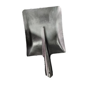 Bêche robuste en acier au carbone et acier inoxydable avec manche en bois pour jardinage, construction et travaux extérieurs - Product Image 1