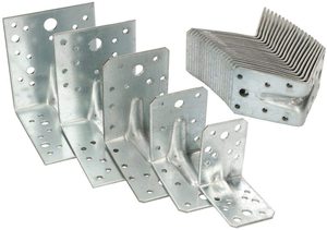 70X70X55X2.5Mm Góc Góc Kết Nối Niềng Răng Tấm Beading Heavy Duty Gỗ L Tham Gia Khung - Product Image 4