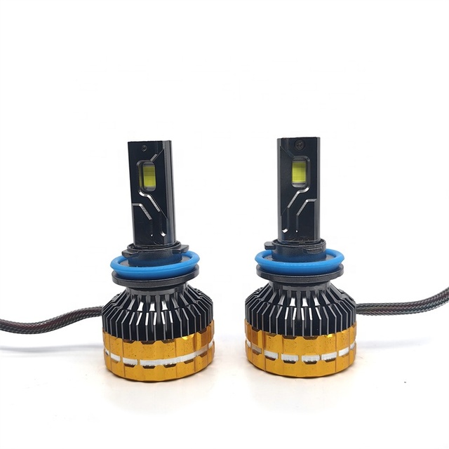 K300 Remote Control H7 Led Headlight Bulb Kit Car Fog Light Bulbs High Low Beam 260w 6000k White Led Lights for Vehicles