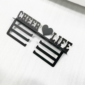 कस्टम लेजर-कट तैराकी और डाइविंग सिल्हूट धातु पदक धारक और ट्रॉफी डिस्प्ले हैंगर कस्टम रंग व्यक्तिगत लोगो के साथ - Product Image 4