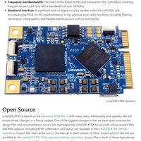 GGDX LimeSDR XTRX Carte de développement radio logiciel (SDR) haute performance LMS7002M, neuve et originale, en stock