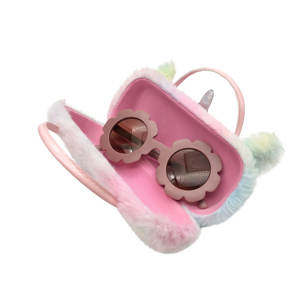 <span class=keywords><strong>Lunettes</strong></span> de soleil de protection boîte rigide dessin animé enfants coque étui à <span class=keywords><strong>lunettes</strong></span> avec poignée licorne sac de rangement <span class=keywords><strong>lunettes</strong></span> <span class=keywords><strong>lunettes</strong></span> pour enfants - Product Image 6