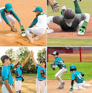 Custom Design <strong>Baseball</strong> Protection <strong>Gloves</strong> Right Left Hand Factory Price Neoprene Wrist Guard Youth Adult <strong>Baseball</strong> Sliding Mitt - Product Image 5