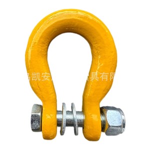 อุปกรณ์ยกของแบบโบว์แช็คเกิลเหล็กอัลลอยด์ Qingdao Kai An Sheng ขนาด 11 มม. พร้อมสกรูคอลลาร์พิน รับน้ำหนัก 1 2 3 5 ตัน ระบบเมตริก 40cr - Product Image 5