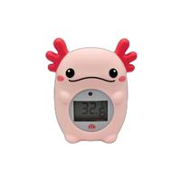 Nouveau design, adorable jouet de bain flottant en forme de mors, testeur de température de l'eau en PVC, thermomètre de bain sécurisé pour bébé, cadeau pour enfants