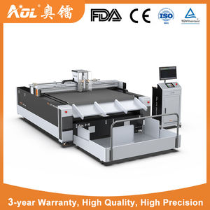 เครื่องตัดกล่องอัตโนมัติ AOL แบบ Flatbed Plotter สำหรับทำแม่พิมพ์ดิจิทัล สติ๊กเกอร์กาว กล่องกระดาษแข็ง พร้อมใบรับรอง CE <span class=keywords><strong>ISO</strong></span> - Product Image 6