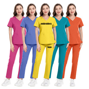 Quần y tá ống đứng bán buôn, đồng phục y tế, quần cạp cao, đồng phục bệnh viện đặt may, đồng phục bác sĩ - Product Image 1