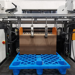 Giấy Cuộn Sheeter Máy Cho Cốc Giấy Fan Die Cắt Creasing Máy Giấy Container Máy Làm Với <span class=keywords><strong>Stacker</strong></span> Ở Trung Quốc - Product Image 1