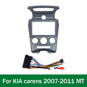 Auto Gps Navigatie Panel Voor Kia Carens 2007-2011 Mt 9 Inch Scherm 2 Din Android Dashboard Radio Stereo fascias Panel Frame - Product Image 3