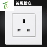 British Hong Kong et Hong Kong Edition Plug-in Su 86 British Singapore Dubai Socket Panel British Standard Socket 13a