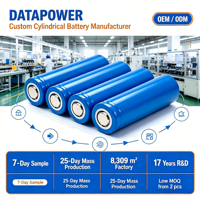 Batterie cylindrique lithium-ion à faible MOQ 14500, 600 mAh, 800 mAh, 1000 mAh, 3,7 V, rechargeable pour enceintes