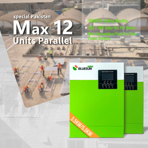 Sıcak satış Bluesun güneş 3kva 5kva güneş hibrid invertör ev kullanımı için 48V MPPT 100A 24V güneş invertör güneş ev güç sistemi - Product Image 2