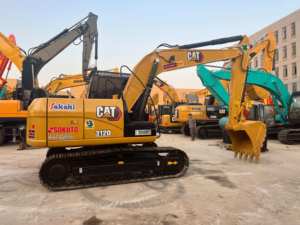 Excavadora de cadenas Caterpillar 312D usada de 12 toneladas para movimiento de tierras, precio competitivo, excavadoras medianas Cat 312 en venta - Product Image 4
