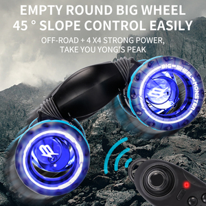 Xe Tải Chính Bánh Xe Lớn Cảm Biến Cử Chỉ Xe Hơi Điều Khiển Từ Xa Leo Núi Địa Hình Có Âm Nhạc Và Ánh Sáng Đồ Chơi Điều Khiển Từ Xa Cho Trẻ Em - Product Image 6