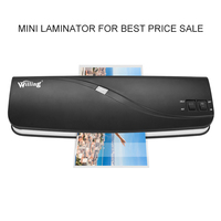 Laminateur de poche OL200 format A4, 80-125 microns, système à 2 rouleaux, machines à plastifier à chaud et à froid pour photos, pour la maison, l'école, le bureau