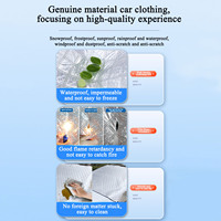 Accessoire extérieur Protection contre la grêle pare-brise de voiture réfléchissant couverture de neige pare-soleil de voiture rétractable étanche couverture de voiture universelle
