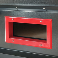 Four à pizza électrique commercial à double étage pour restaurants de restauration rapide et boulangeries, 8,4 kW, garantie 1 an