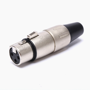 3pin XLR Nickel Nam Nữ âm thanh kết nối cắm microphone cáp điện chèn phổ Mic adapter cắm Adapter Adapter kết nối - Product Image 3