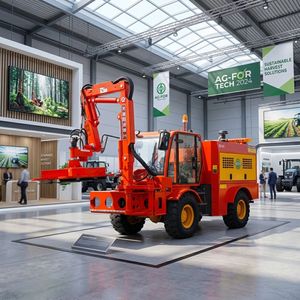 Cortadora de setos JINKE para paisajismo, máquina diésel autopropulsada de alta resistencia, desbrozadora personalizable para mantenimiento agrícola - Product Image 2