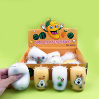 Haute qualité Mini tasse à thé au lait en forme de caoutchouc souple liquide jouets bulle tasse à thé Anti-stress balle Fidget jouets pour enfant