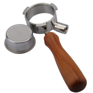 51mm 3 orecchie 304 acciaio inossidabile <span class=keywords><strong>testa</strong></span> portafiltro caffè senza fondo 51mm tipo sottile sostituibile per EC680/EC685 - Product Image 6