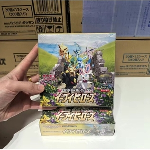Boîte de boosters Pokémon S6a Eevee Heroes Eeveelution, extension japonaise Sword Shield avec cartes Shiny et SAR pour collectionneurs - Product Image 1
