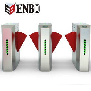 Barrière à battants tourniquet pour métro en acier inoxydable 304, protection IP68, fonction anti-entrée clandestine pour zones à fort trafic - Product Image 1