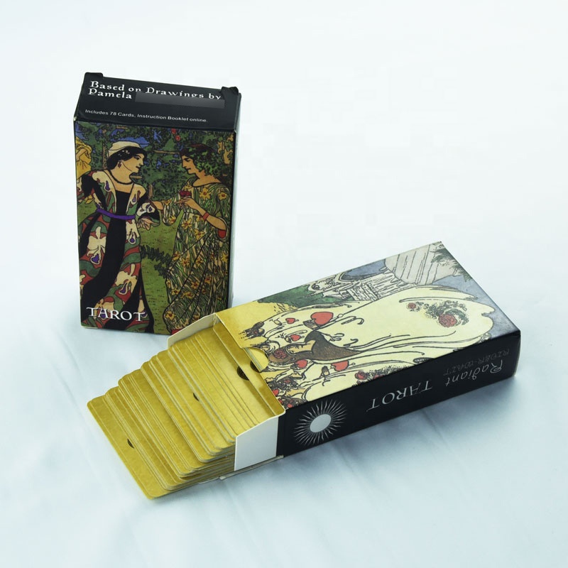 Китайский производитель, высокое качество, карточка Таро 350 Artpaper, карточка оракла, оптовая продажа, красочные игральные карты Таро