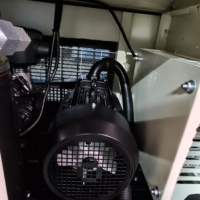 Compresor de Aire Industrial Eléctrico RTTW de 5.5HP, Accionado por Correa, con Ruedas, Alta Presión, Lubricado, Portátil, Motor de Tornillo, CA, al Mejor Precio