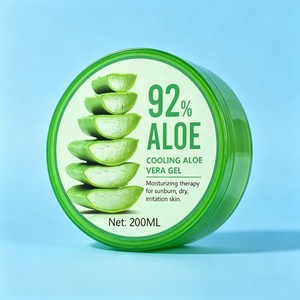 Gel Natural de Aloe Vera, Hidratante Herbal Calmante para Después del Sol, Gel de Aloe Vera para <span class=keywords><strong>la</strong></span> <span class=keywords><strong>Cara</strong></span> - Product Image 2