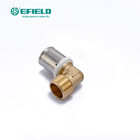 Connecteur en laiton de qualité supérieure 16 mm 20 mm 25 mm 32 mm pour raccords de plomberie PEX
