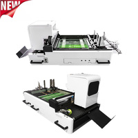 Chicai Mini Desktop penuh otomatis tunggal Pass Printer Inkjet kecepatan tinggi 40m/menit untuk kotak tas pencetakan amplop kardus