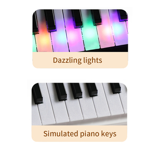 Bán buôn đa chức năng 24 phím đàn piano điện bàn phím giáo dục trẻ em Đồ chơi - Product Image 2