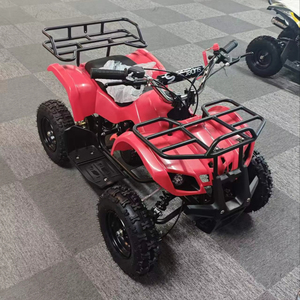Mini moto tout-terrain à essence <span class=keywords><strong>50CC</strong></span> monocylindre, Pocket Bike avec frein à disque double avant, pneu 4.10-6, poids net 40 kg - Product Image 1