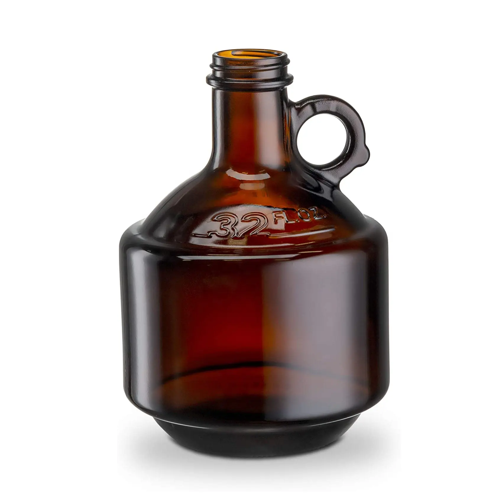 Glass Packaging 64 Oz Gallon Bottles Large Fermenting Jug California Style Brewed Beer Growler Jars Bottles Manufacturer