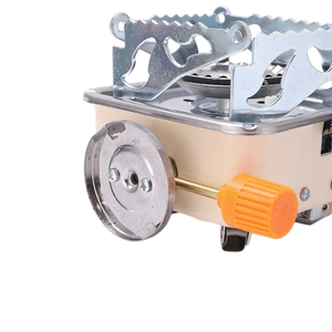 Estufa <span class=keywords><strong>de</strong></span> <span class=keywords><strong>Butano</strong></span> Metálica Compacta Plegable <span class=keywords><strong>de</strong></span> 2800W, Resistente al Viento, <span class=keywords><strong>de</strong></span> una Sola Pieza, OEM Personalizada, para Exteriores, Senderismo, Picnic, Camping - Product Image 2