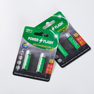 Batería Recargable de Alta Calidad POWER FLASH <span class=keywords><strong>HR03</strong></span> 1.2V AAA 950mAh NiMH para Cepillo de Dientes Eléctrico, Juguetes, Control Remoto, Ratón - Product Image 5