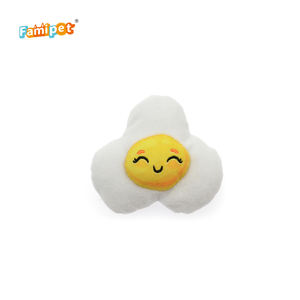 Öğle yemeği paketi Apple yumurta süt çekme dolması gıcırtılı özel peluş köpek oyuncak - Product Image 2