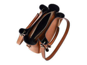 Sac à bandoulière en cuir à motif TOGO de luxe, sac à bandoulière rétro à la mode pour femme, sac seau à bandoulière de grande capacité pour femme - Product Image 3