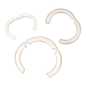 Anneau de retenue pour tuyau ondulé Feige, en acier inoxydable 304, taille impériale 1 pouce, pour accessoire de fixation de tuyau d'eau - Product Image 2