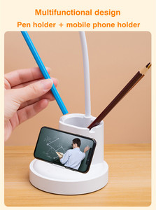 Lampe de bureau LED Rechargeable par USB pour enfant, nouveau design moderne, avec fonction économique, idéal pour la lecture ou l'étude, nouveau modèle de 2022