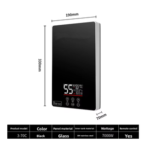 Calentador de Agua Eléctrico Instantáneo 3-L60C 5500W, Calentamiento Rápido, Temperatura Constante, para Uso Doméstico, Venta al Por Mayor - Product Image 6